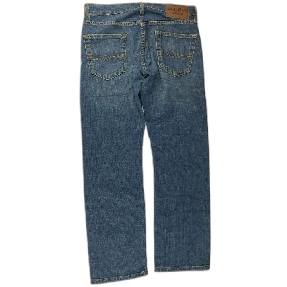 Denizen From Levi's 285 Relaxed Fit Jeans Men's 30x30 Blue Straight Denim